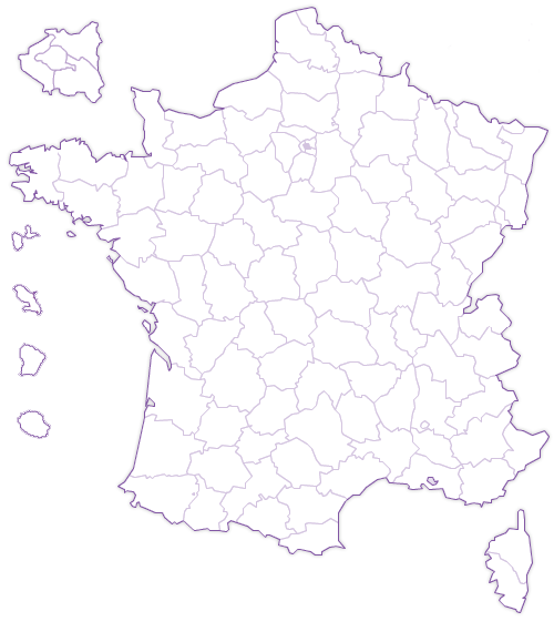 carte de la france