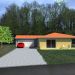 Maison de plain pied en briques.
Surface habitable 115m²
garage double, cave, 3 chambres